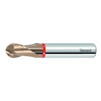 Garant Diabolo Vhm-VollradiusfräSer HRC 62 HPC Tisin 2.5Mm KugelfräSer Schaft