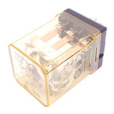 IDEC RR3PA-ULAC24V Plug-In Ice-Cube Relay, 3PDT, 11-Pin, 10A Max, 24VAC Coil