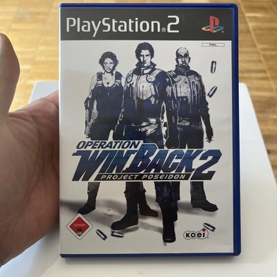 Playstation 2 PS2 Operation WinBack 2 Project Poseidon PAL