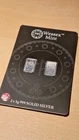 2 x 1g Silver bars .999 solid silver - Wessex Mint - Panda design - gift bullion
