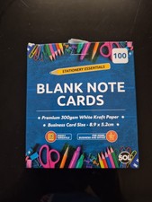 Black Notes Cards