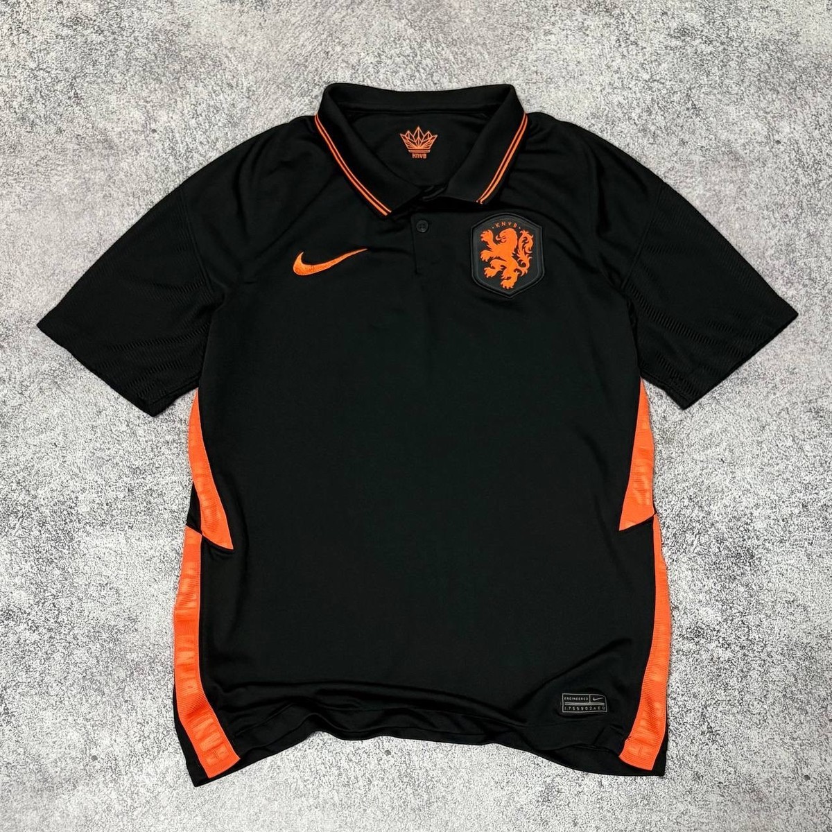 Netherlands KNVB 2020-2021 Away Football National Soccer Jersey