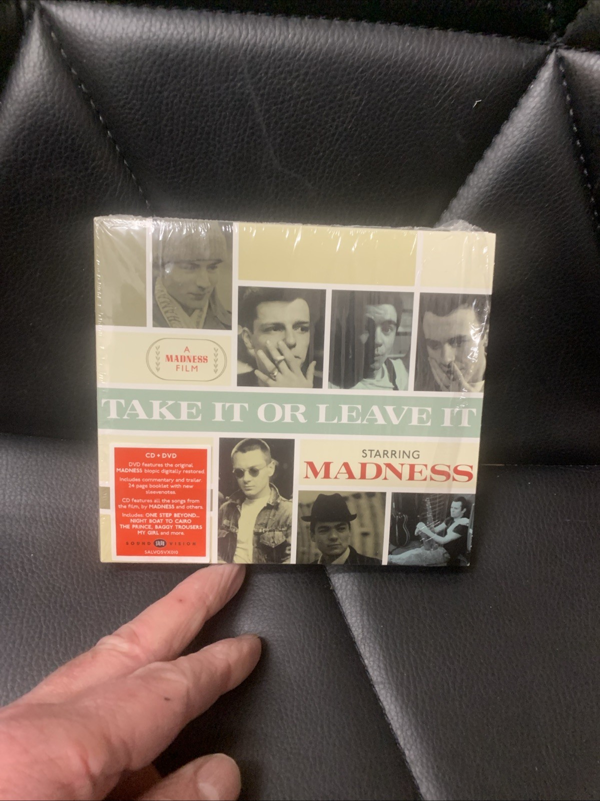 MADNESS - TAKE IT OR LEAVE IT CD+DVD . DAMAGED CASE - PLEASE READ . Discs Mint