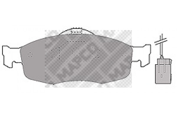 Bremsbelagsatz Vorne FüR Ford Mondeo I II 1993-2000-image