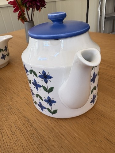 Mid Century Modern 1960s/ 70s Midwinter ‘Roselle’ Rare Teapot Set - Picture 4 of 16