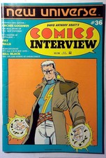 Cover of David Anthony Kraft's Comics Interview #36