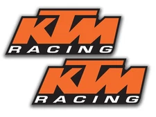 KTM Racing Sticker Vinyl Decal |Sizes!! truck helmet welder window door