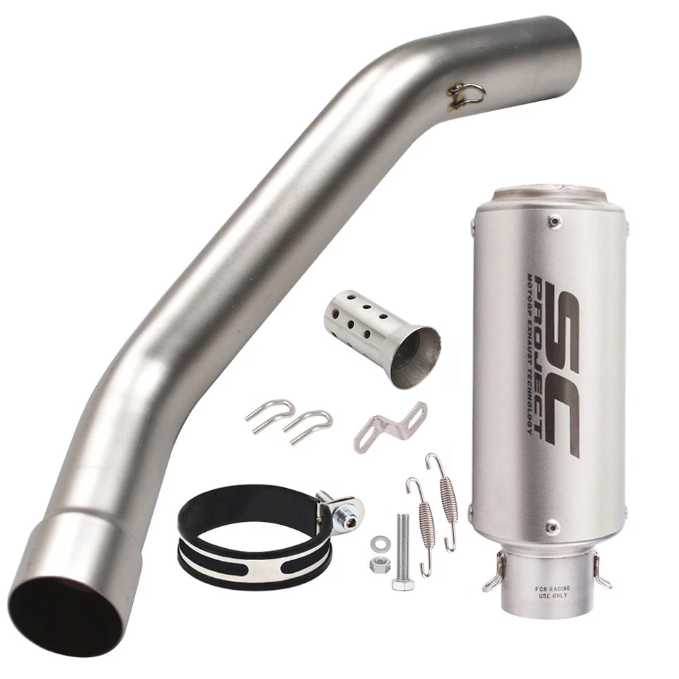 Средние глушители для выхлопной трубы мотоцикла Kawasaki Ninja ZX10R 2008-2020 - Изображение 2 из 4