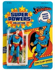 1984-85 DC Super Powers Superman 12 BACK MOC
