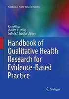 Karin Olson (U. A.) | Handbook Of Qualitative Health Research For...