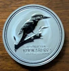 KOOKABURRA 2003, AUSTRALIA  1oz .999 SILVER ART ROUND