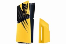 PS5 Pro Console Cover Plate Controller Set - Marvel's Wolverine Yellow