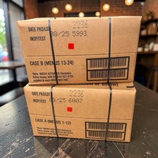 MRE U.S. Military Ready to Eat Meals INSP 2025 2 Case 24 Meals