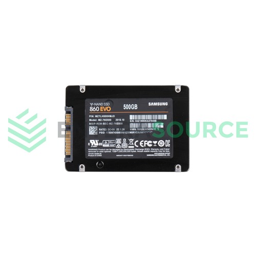 Samsung MZ-76E500 860 EVO 500GB MLC SATA SSD 2,5" 6Gbps RI Solid State Drive