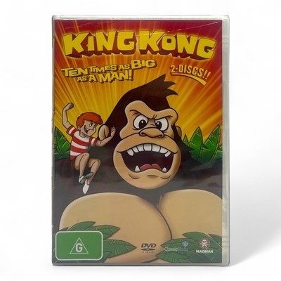 King Kong (Animated 1966) DVD [8 Episodes] - Region ALL, PAL - New & Sealed