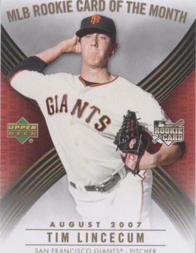 2007 Upper Deck Series 2 Baseball #918 Tim Lincecum Star Rookie RC