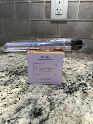 tarte MACARON sculpt & bronze Contour & Bronzer Duo Cream & Powder with Brush