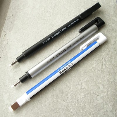 Tombow MONO Zero Eraser Rectangular Black Body