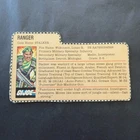 1982 HASBRO GI JOE STALKER v1 FIGURE'S COBRA COMMADER OFFER FILE CARD BACK