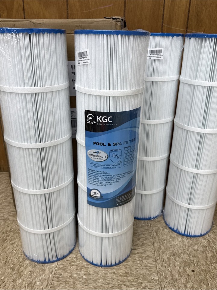 PELLUCID Poolfilter-Kartusche – Kompatibel Mit Pentair CCP420, Pleatco PCC105, 4 Stück, 66 Cm Hoch