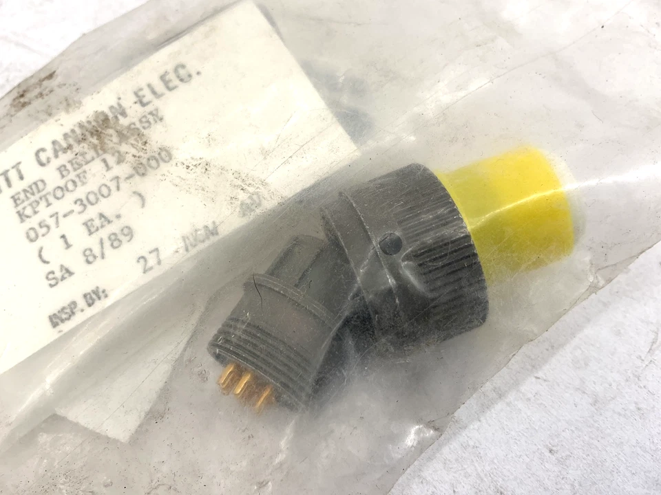 New Time Electronics ITT Cannon MS3116F12-10S Female Connector 10-Pin Plug - Image 4 of 4