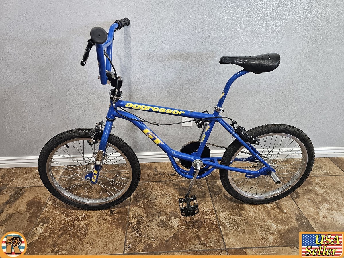 OGK OLD BMXコブラグリップ青 1990 GT Aggressor - Almost 100% Full Survivor Clean - Old School