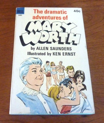 MARY WORTH  1963  ALLEN SAUNDERS    BELOVED VINTAGE COMIC STRIP HEROINE