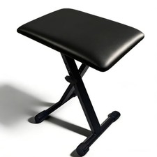 Piano Stool,Piano Bench,Keyboard Bench X-Style Height Adjustable 16-20in Padd...