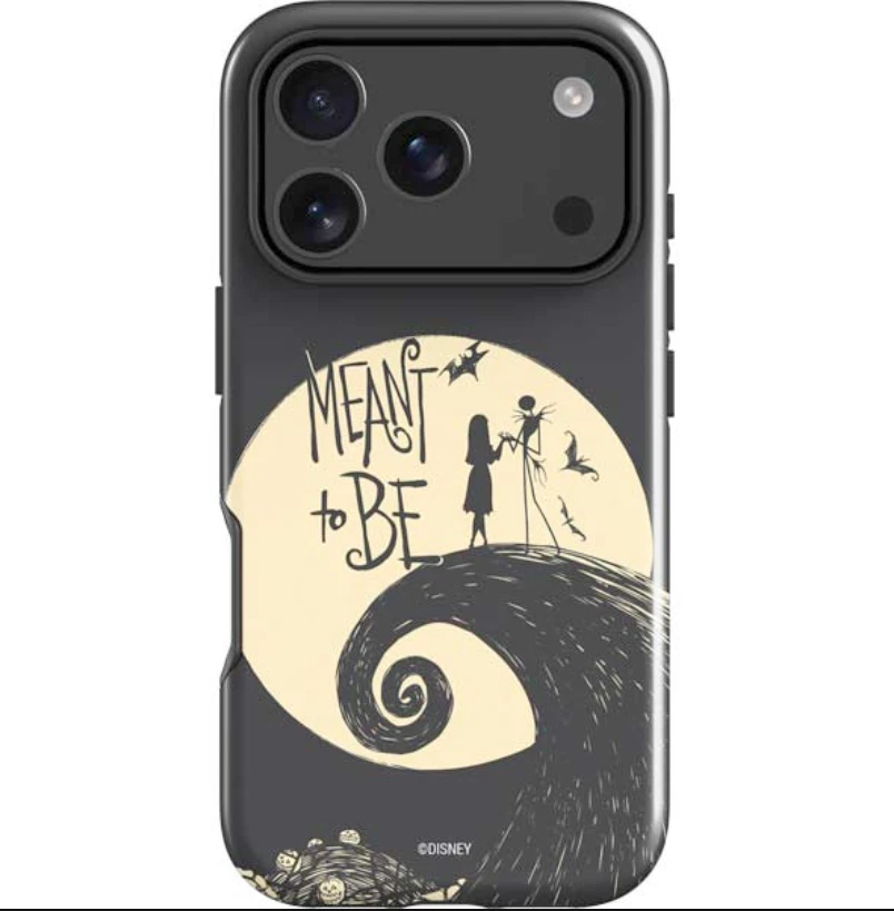 Disney The Nightmare Before Christmas J and S iPhone Case