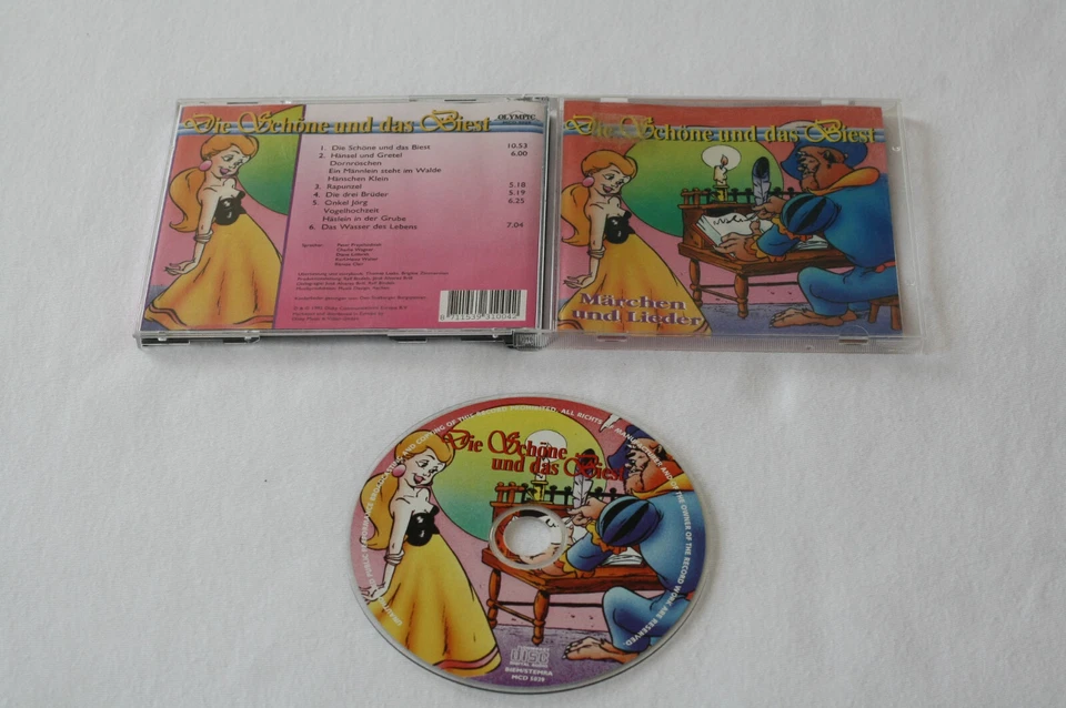 Die schöne und das Biest - Märchen und Lieder  (CD, 2000) - Bild 1 von 1