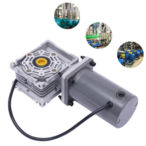 DC 12V Worm Gear Reducer Gearbox High Torque Electric RV Gear Motor 1800RPM 120W
