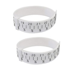2PCS Bracelet Bangle Gauge Sizer Jewelry Wrist Size Measure Tool Bangle Bracelet