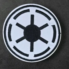 GALACTIC EMPIRE LOGO SYMBOL STAR WARS MOVIE IRON ON PATCH