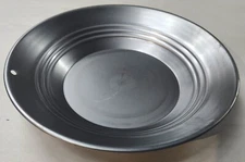 NEW 12" Metal Steel Gold Panning Prospecting Sluice Gold Pan 12 in