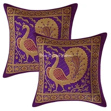 Brocade Jacquard Cushion Cover Boho Bohemian Car Pillow Cases For Home Decor