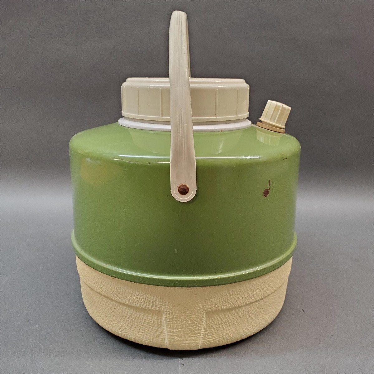 Vintage Gallon Thermos Picnic Jug #7784 Green