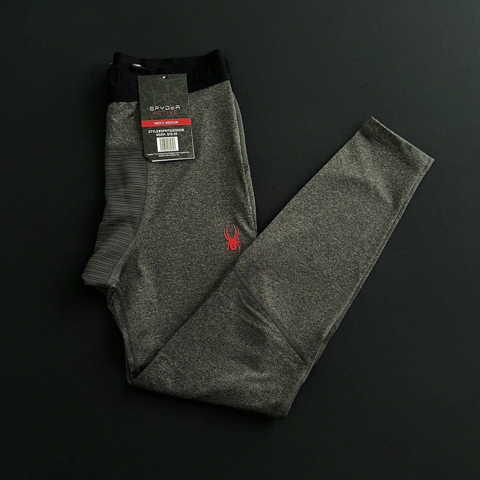 Spyder Active Men's Pro Baselayer Pants M Gray Activewear Tight Leggings for sale online eBay