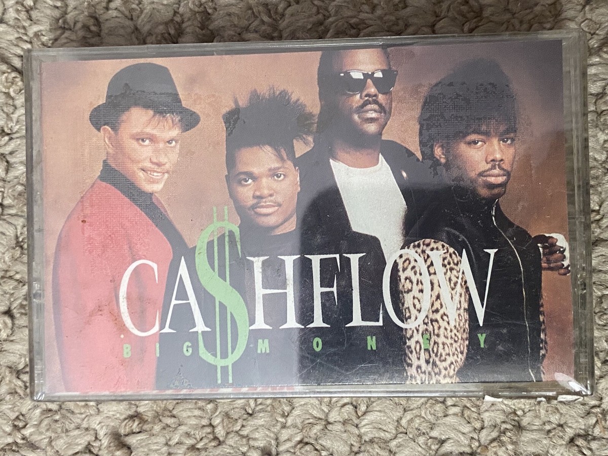 RARE SEALED HIP HOP ELECTRO FUNK TAPE Ca$hflow Cashflow Big Money