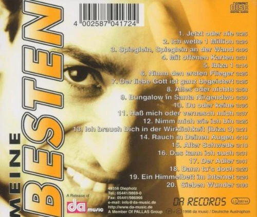Ibo Meine Besten CD Best Of Hits 20 Titel Ibiza Spieglein an der Wand ++ Neu Ovp - Bild 2 von 2