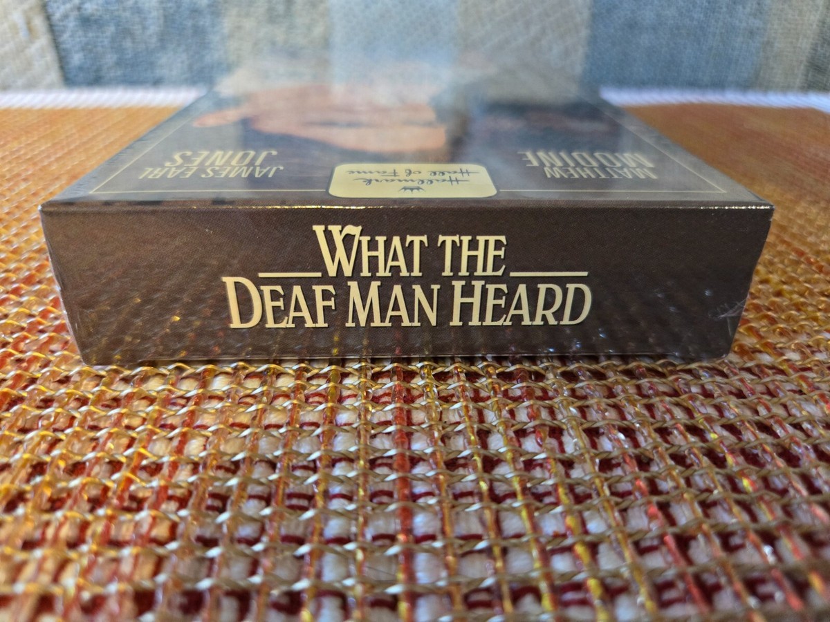 (未使用･未開封品)What the Deaf Man Heard [VHS] What the Deaf Man Heard (VHS, 1999) for sale online | eBay