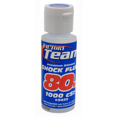 Associated 5425 Silicone Shock Oil Fluid 80wt (1000 cSt) 2 oz