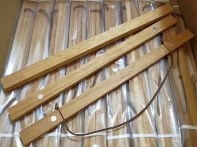 Wooden Magnetic Art, Poster, Picture Hanger 11'' Wide (Only Hanger)