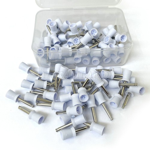 100/200pcs Dental Latch type Rubber Polishing Cups Brushes Tooth Prophy Polisher - Picture 25 of 50