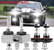 For Dodge Challenger 2011-2014 D1s Xenon Hid Headlight 5202 Led Fog Light Bulbs