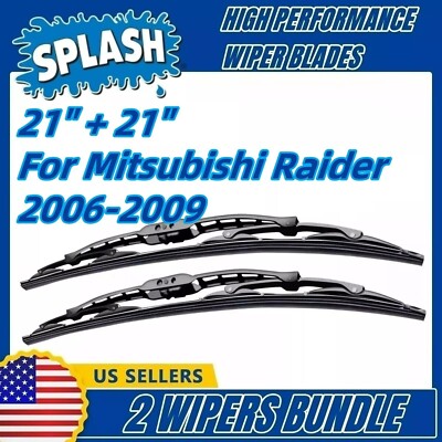 Wiper Blades 2-Pack Standard - fit 2006-2009 Mitsubishi Raider - 30210x2