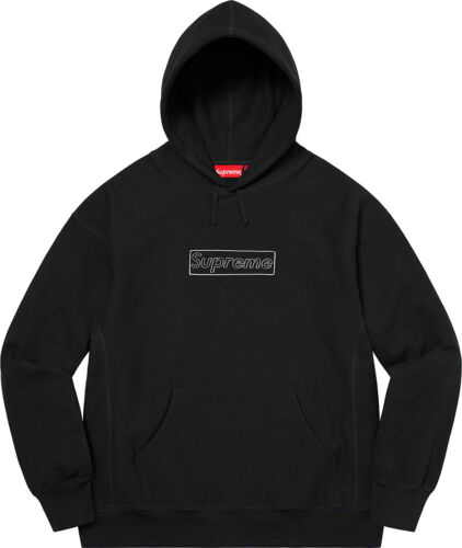 Supreme KAWS Chalk Logo HoodedSweatshirt