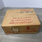 Vintage Libbey Coca Cola Glasses 6 oz SEALED CASE of 12 - NOS Dated 1963