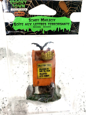 Scary Mailbox 04221 - Lemax Spooky Town - Halloween Village