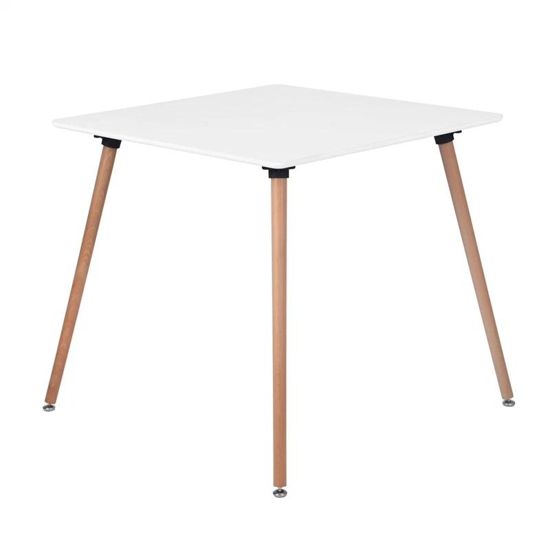Solid wood square dining table for 8 sale