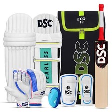 DSC Premium Cricket Kit Kashmiri Willow Schl&auml;ger Kind Gr&ouml;&szlig;e 1, 2, 3, 4, 5